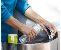 BRITA Fill & Go butelka-limonkowa 0.6l + 4 wkłady filtrujące - 1072999 - zdjęcie 14